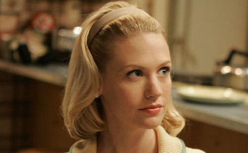 Retro Headband Hairstyles For Your Attractive Look Betty Draper 60's Look