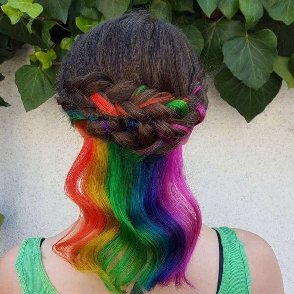 Stylish Experiment of Hidden Hair Coloring for Women - K4 Fashion