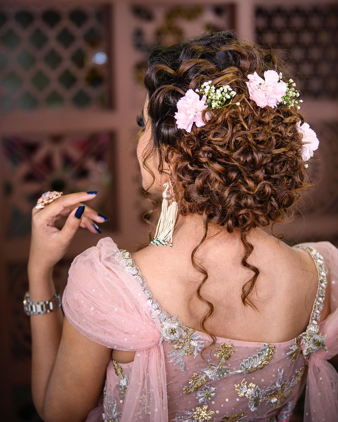 Trending Bun Hairstyles for your Wedding Reception   K20 Fashion