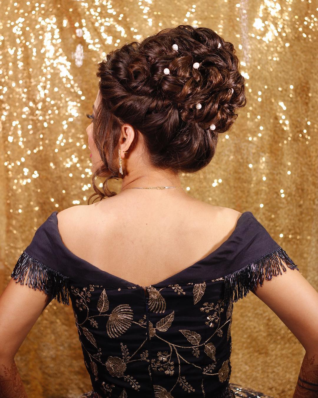 Trending Bun Hairstyles for your Wedding Reception - K4 Fashion