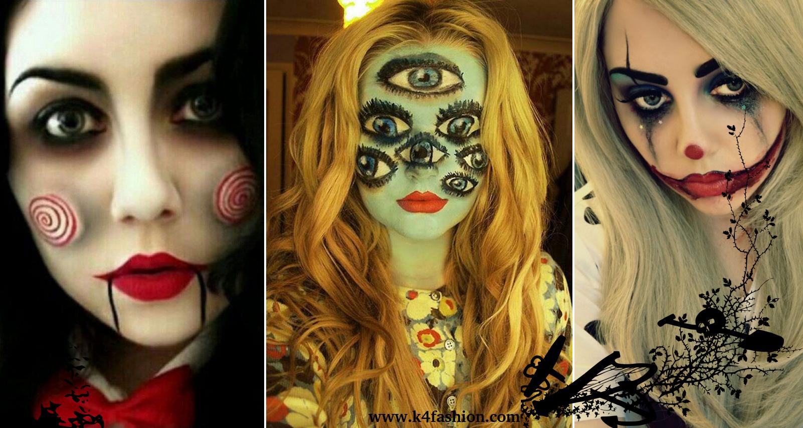 25 and Scary Halloween Makeup Ideas to Try This Year - K4 Fashion