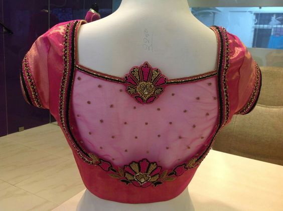 Latest Saree Blouse Back Designs for Modern Look - K4 Fashion