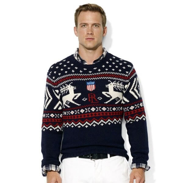 Stay Stylish & Warm In This Reindeer Printed Sweater - K4 Fashion