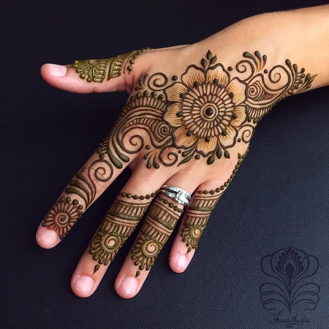 Easy Mehndi Designs Collection for Hand 2024 - K4 Fashion