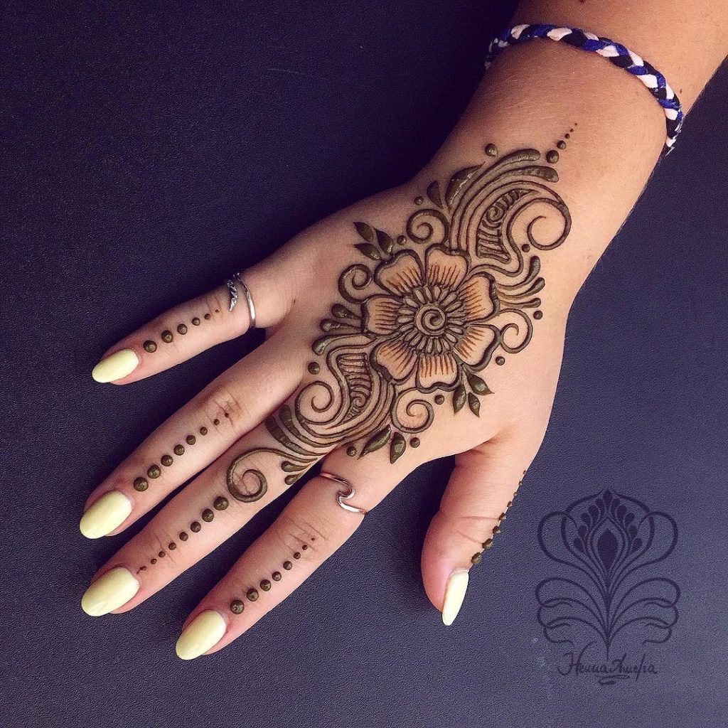 Easy and beautiful Mehndi Design for Kids - K4 Fashion