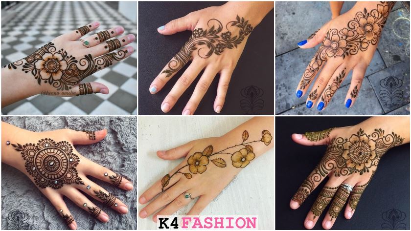 Easy Mehndi Designs Collection For Hand 22 K4 Fashion