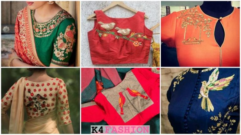 Nature Inspired Blouse Patterns You will Love - K4 Fashion