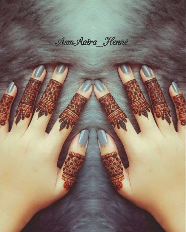 Express Yourself With Unique Finger Mehndi Designs: A Must-Try Trend ...