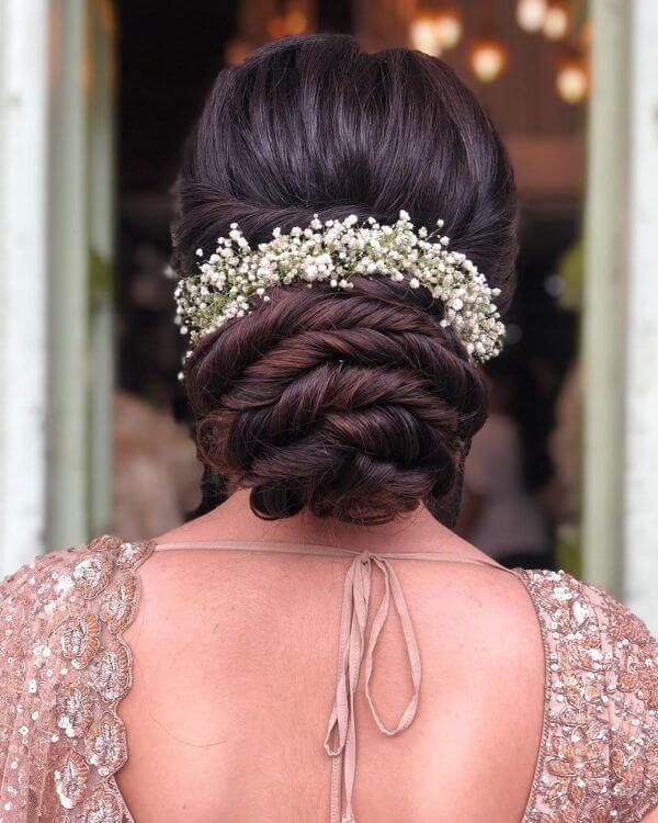 Stunning Bridal Bun Hairstyles For Reception K4 Fashion 0070