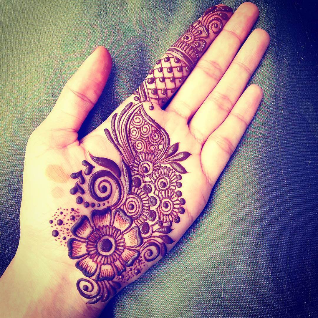 Front Hand Mehndi Designs Easy And Simple Henna Desig - vrogue.co