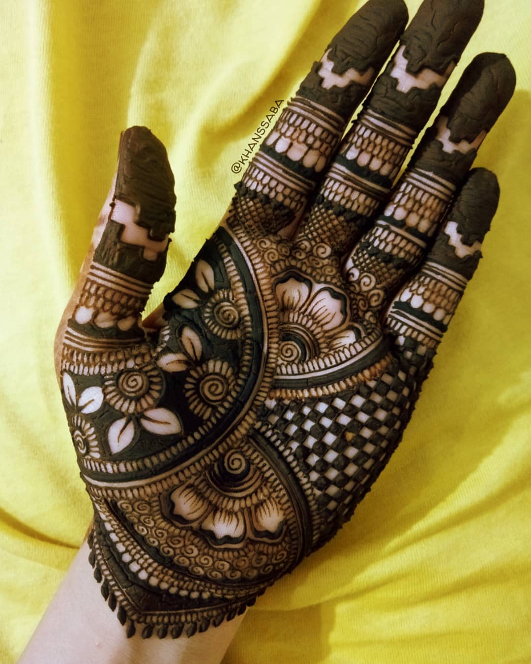 Eid Special Easy Floral Mehndi Designs for Hand - K4 Fashion
