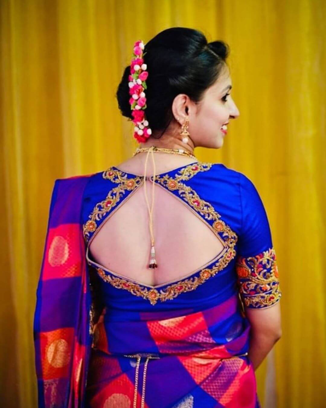Top 999+ blouse back neck designs for silk sarees images – Amazing ...