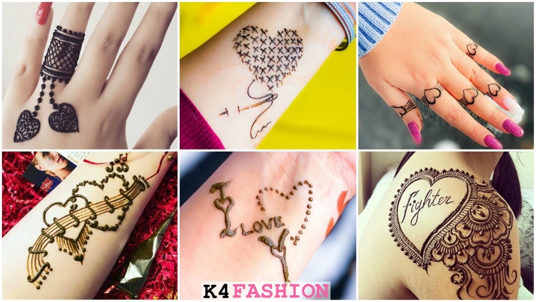 Henna Heart Tattoo Designs For Valentine S Day K4 Fashion