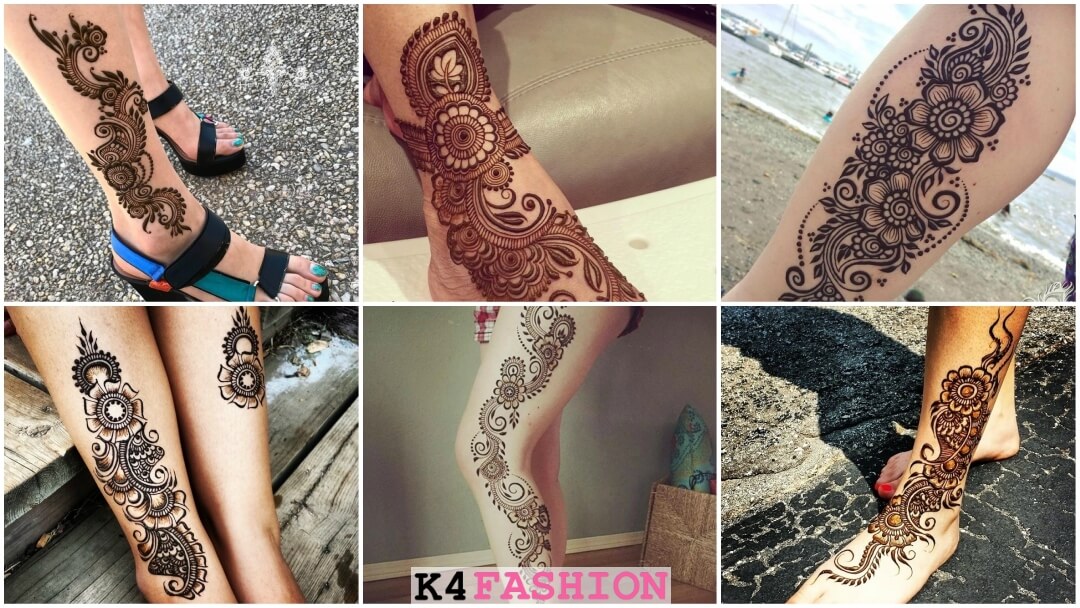 Trending Henna Tattoo Designs For Legs K4 Fashion
