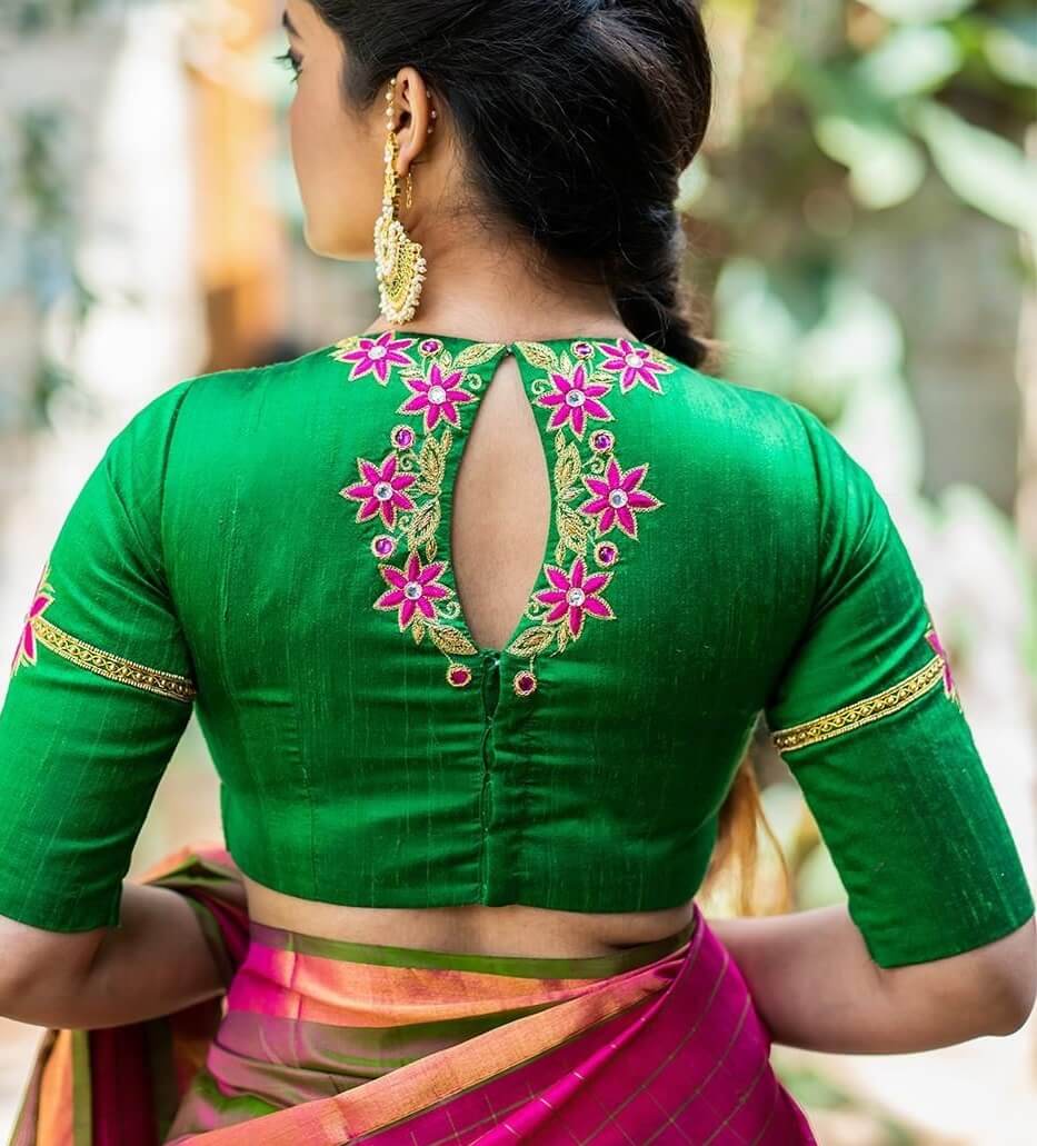 Share 165+ fancy saree blouse back designs - vietkidsiq.edu.vn