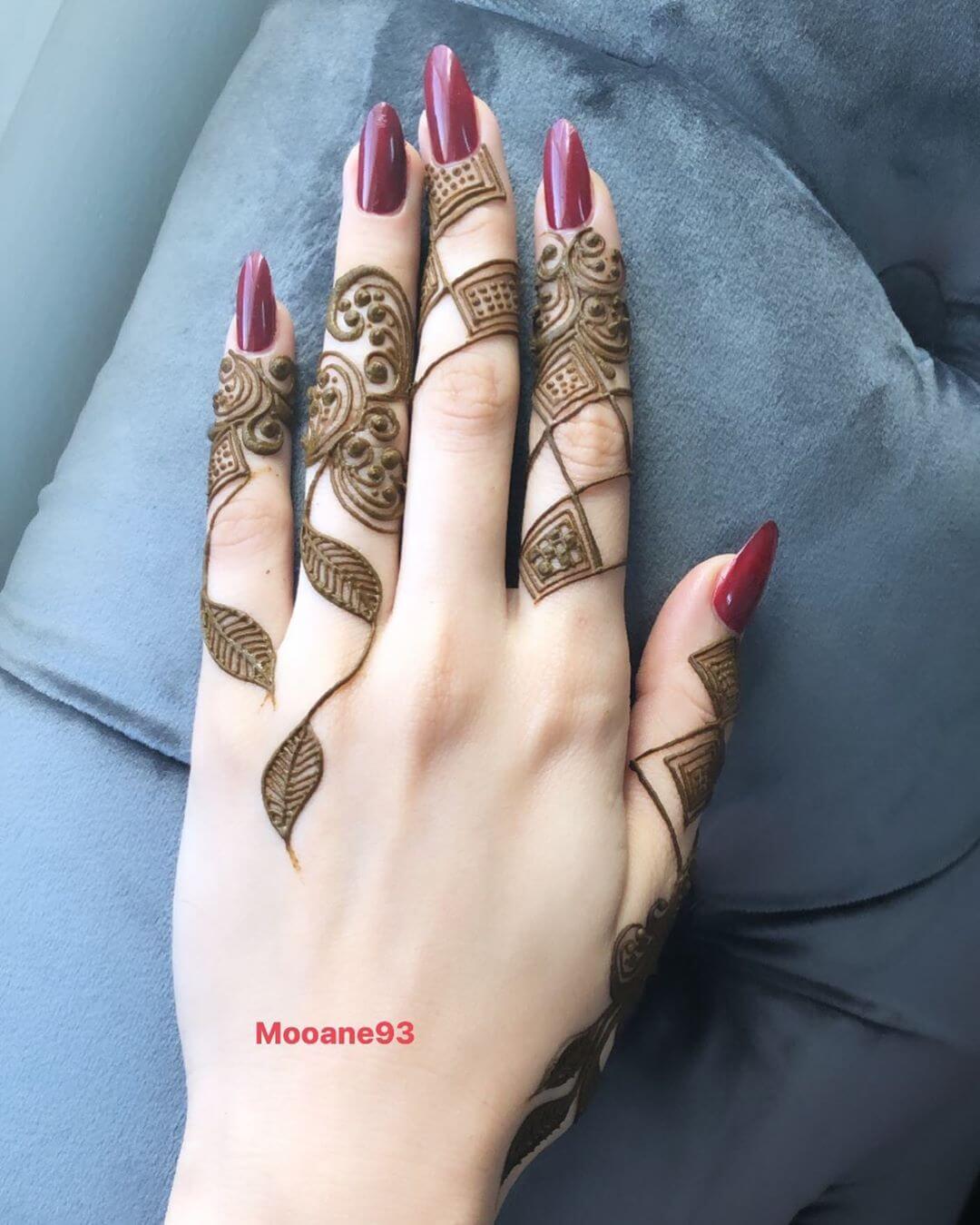 Khafif Mehndi Designs For Fingers (18) - K4 Fashion