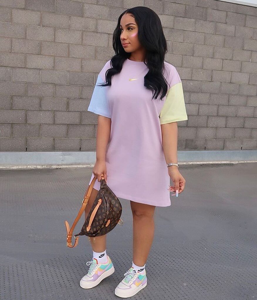 Style Your T-shirt Dress in Different Ways - K4 Fashion