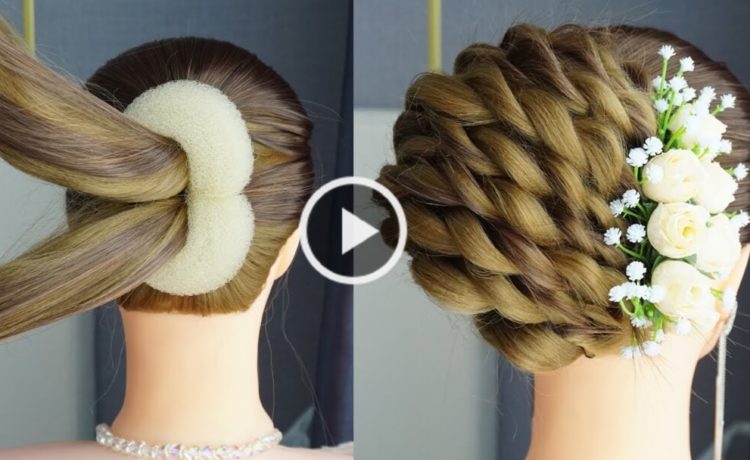 Simple Hairstyles For Long Hair Step By Step  video Dailymotion