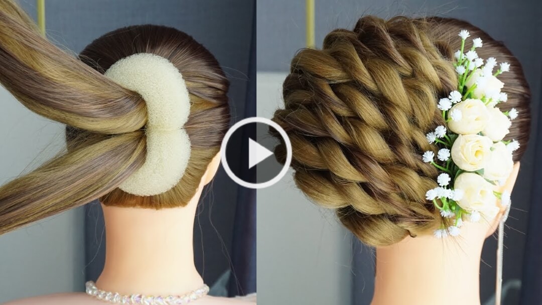Easy French Bun Hairstyles with Step By Step Tutorials