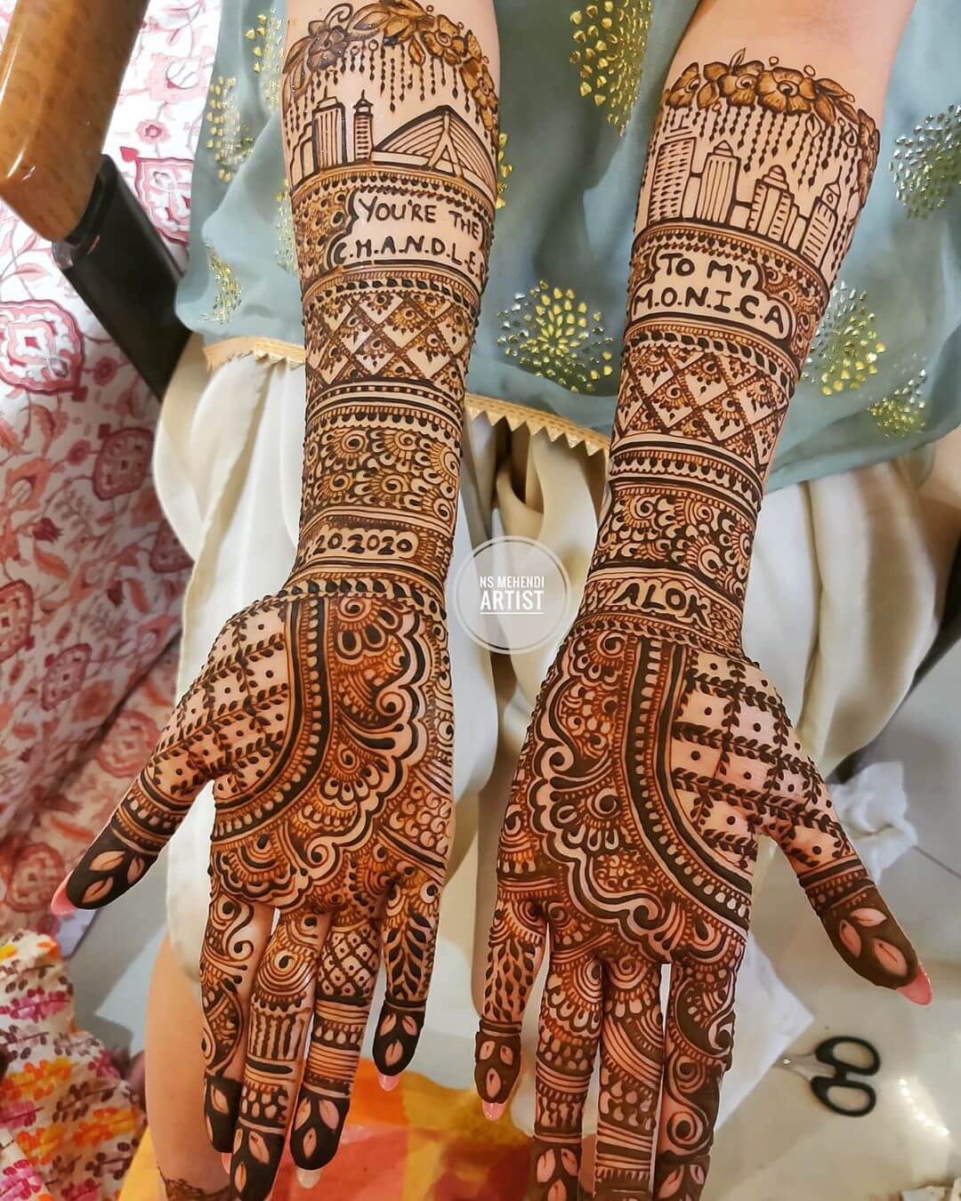 Bridal Mehndi Designs For Front Hand 22 K4 Fashion