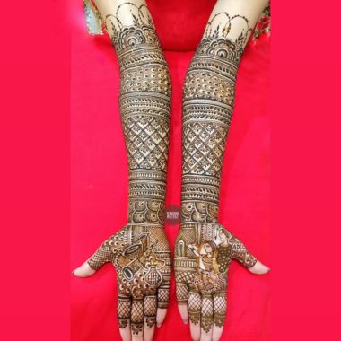 Bridal Mehndi Designs For Front Hand 2024 - K4 Fashion