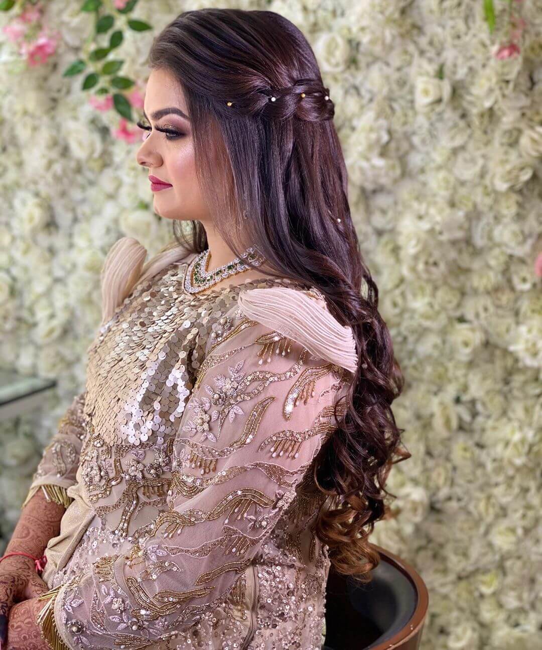 Hairstylists Reveal The Best Hairdos With A Gown For Your Sangeet   Reception  WedMeGood