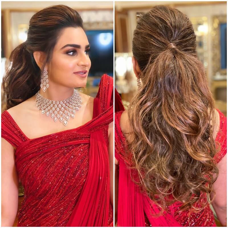 Hairstyles with Gown for Indian Wedding Ceremonies  K4 Fashion