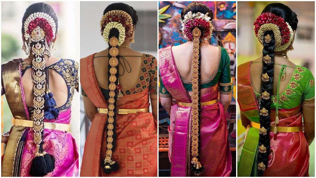 10 Best Hairstyles for Tamil Wedding  Candy Crow
