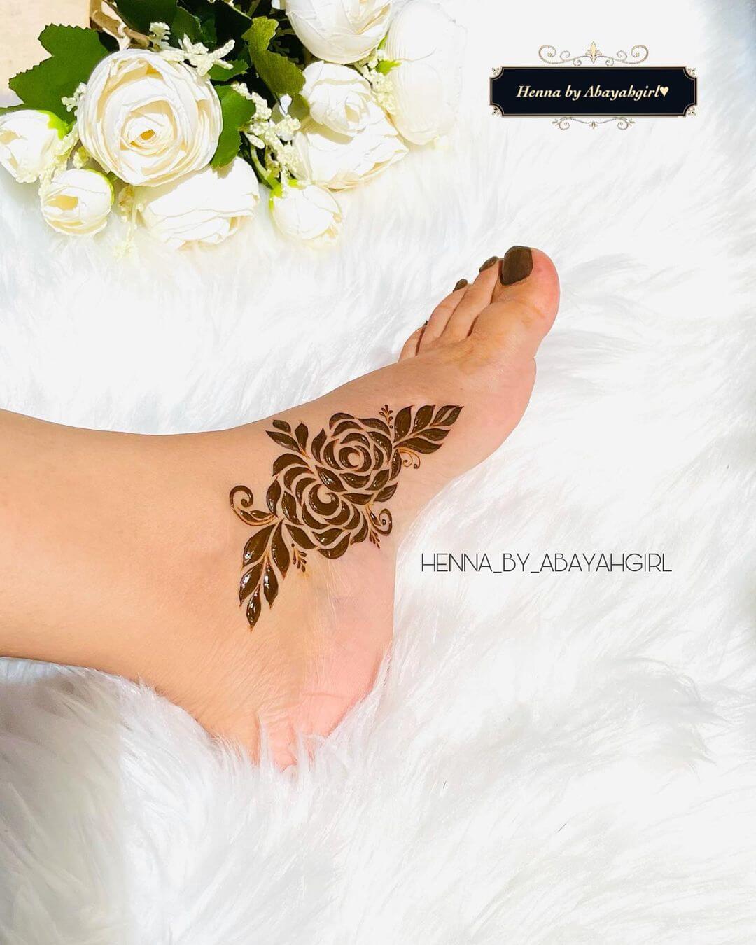 Top 50 Foot Henna Designs  StayGlam