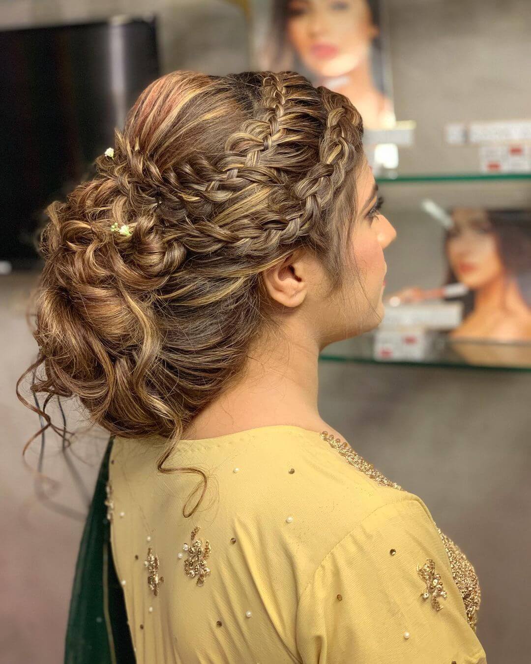 10 Beautiful Hairstyle To Complement With Your Saree  Baggout