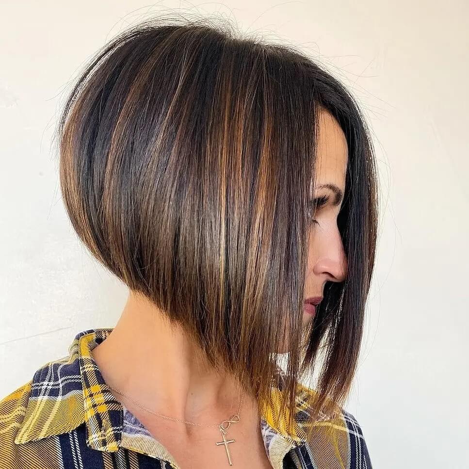 Medium haircuts for women over 40 Another bob cut hairstyle