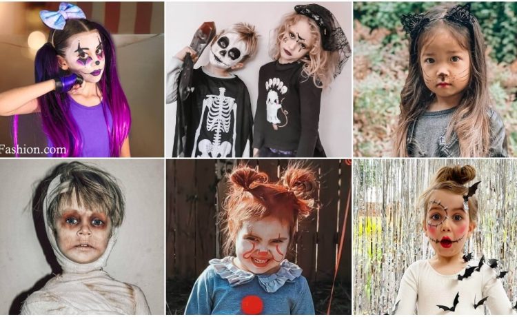 Halloween Makeup Ideas For Kids Cute Scary K4 Fashion