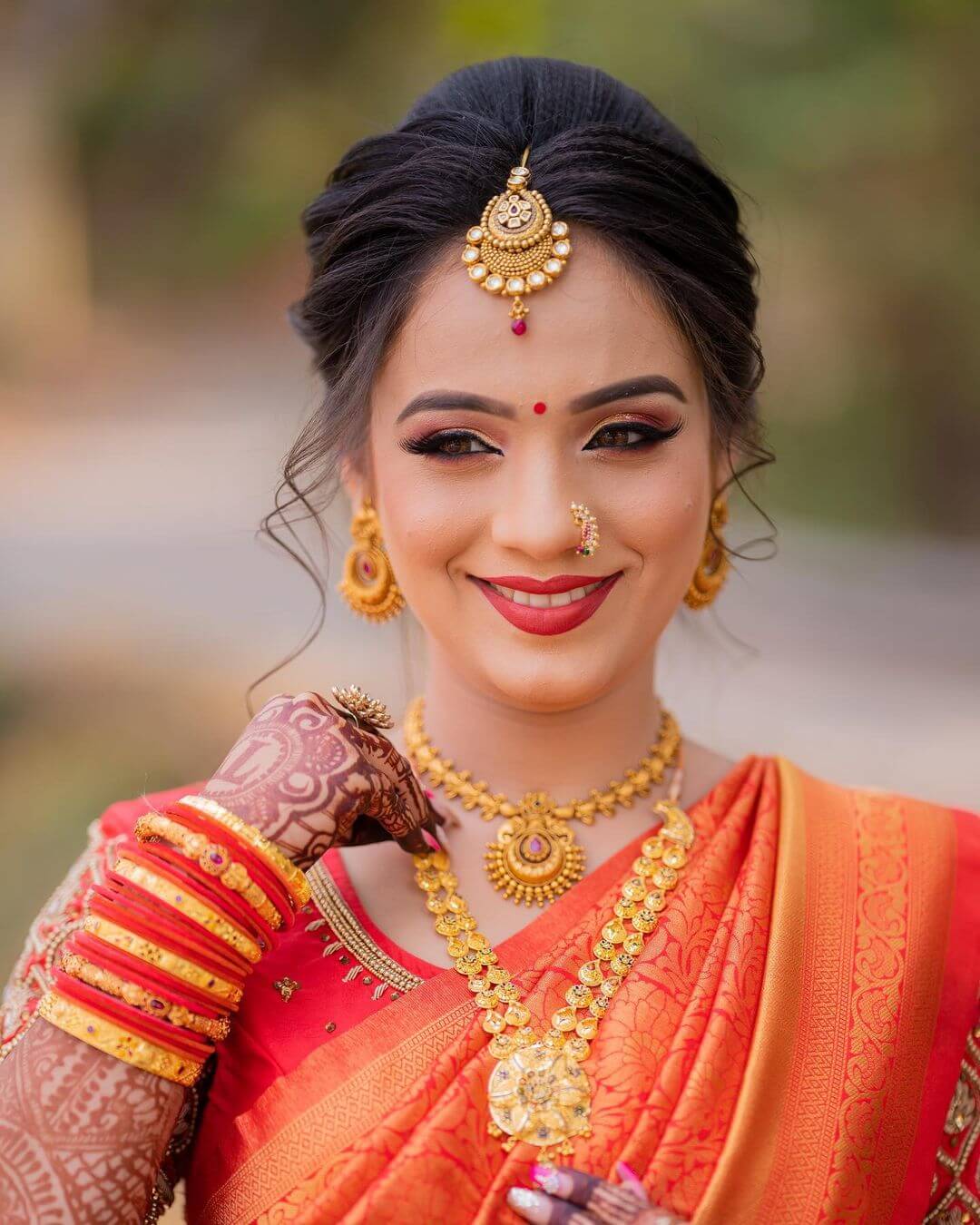 Marathi Dulhan Makeup Photos | Saubhaya Makeup