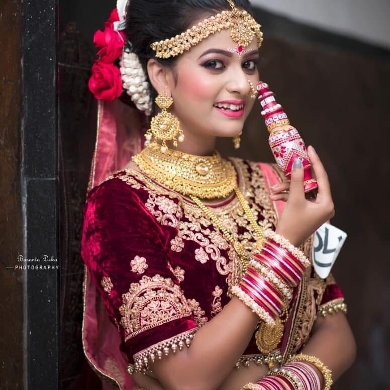 bengali-bridal-gach-kouto-design-14 - K4 Fashion