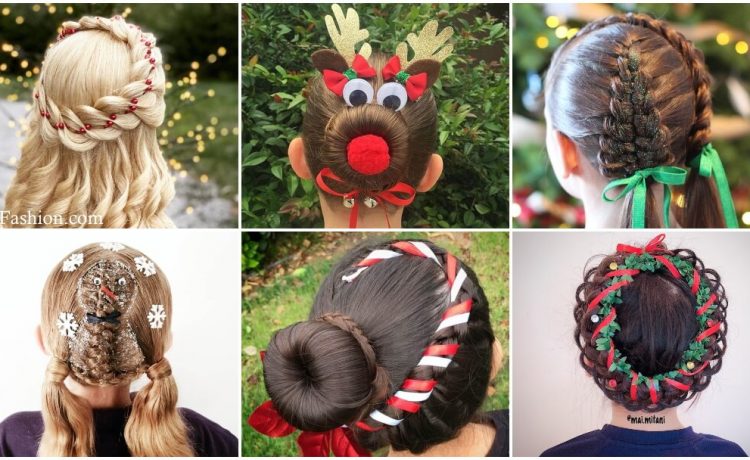 Easy Little Girl Christmas Hairstyles  Raising Lifelong Learners