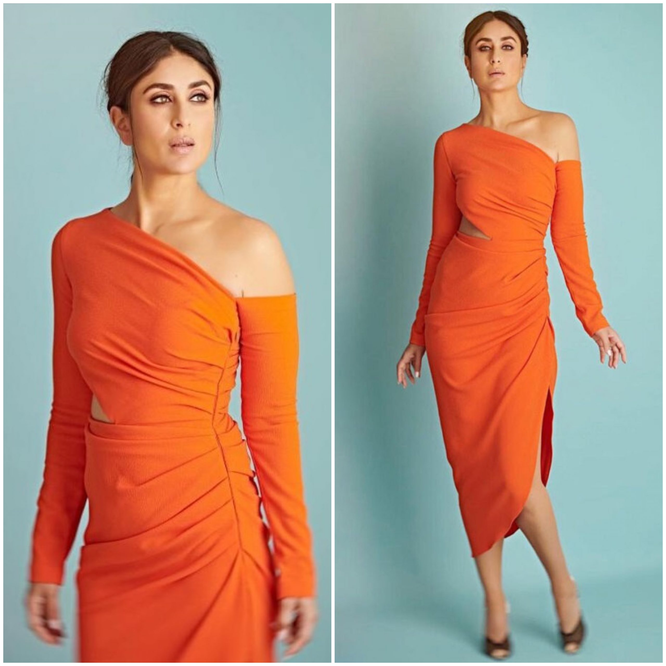 Orange Bodycon Dresses Worn By Bollywood Actresses K Fashion