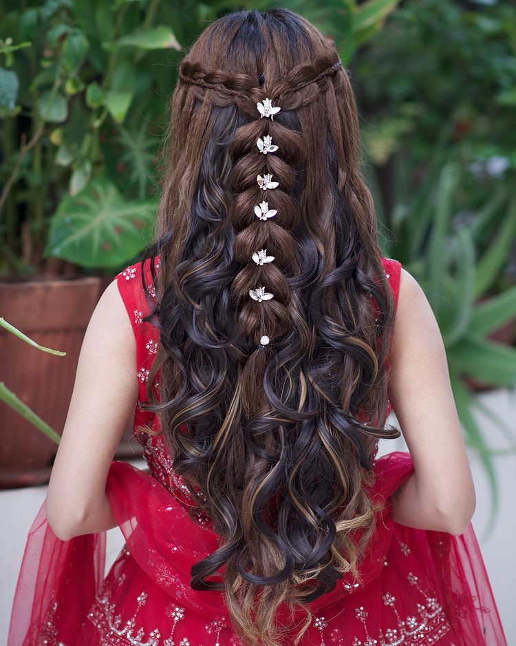 50 Latest Bridal Hairstyle Ideas for all your Wedding Functions
