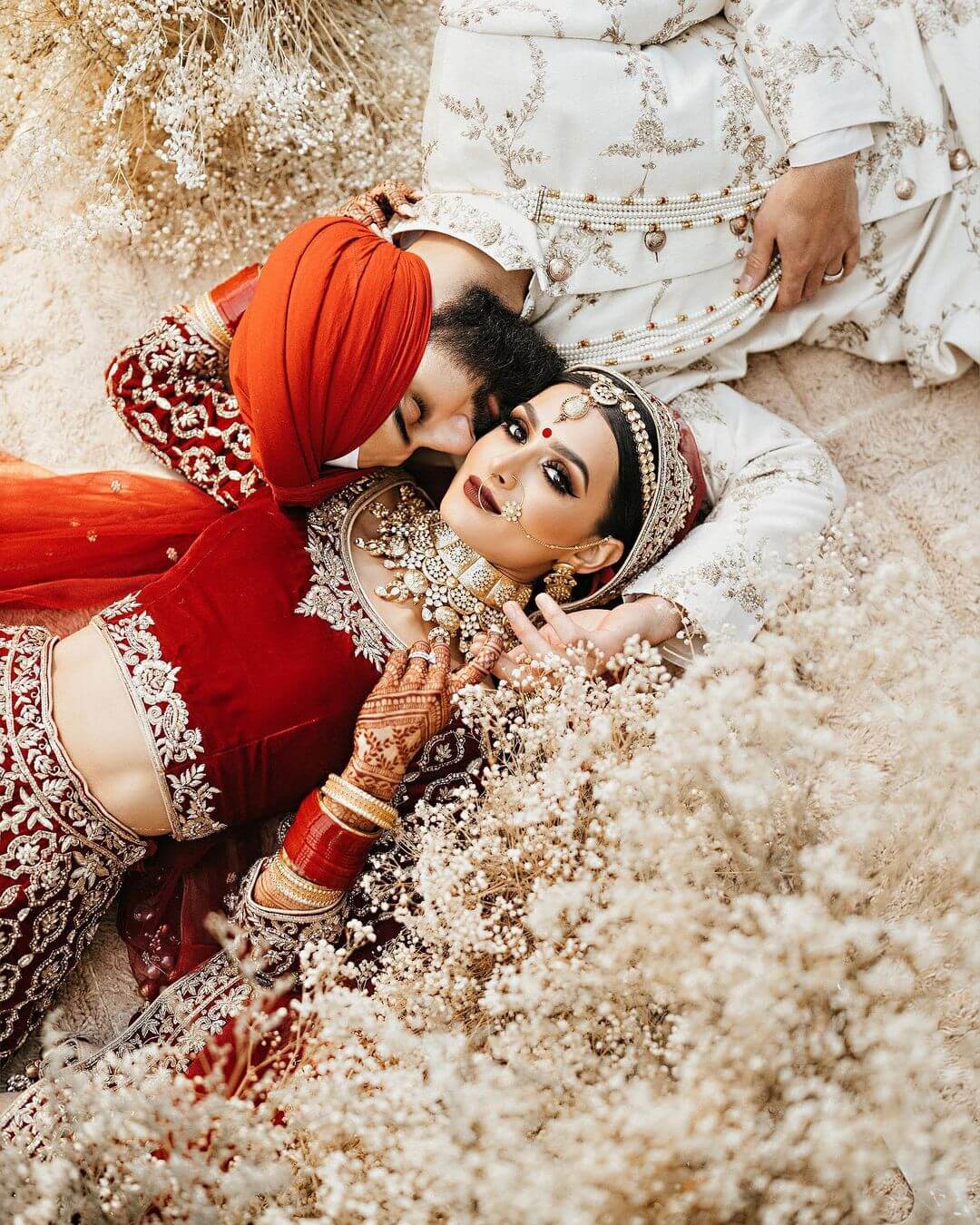wedding-poses-photography-poses-Indian-couple (1) - FashionShala