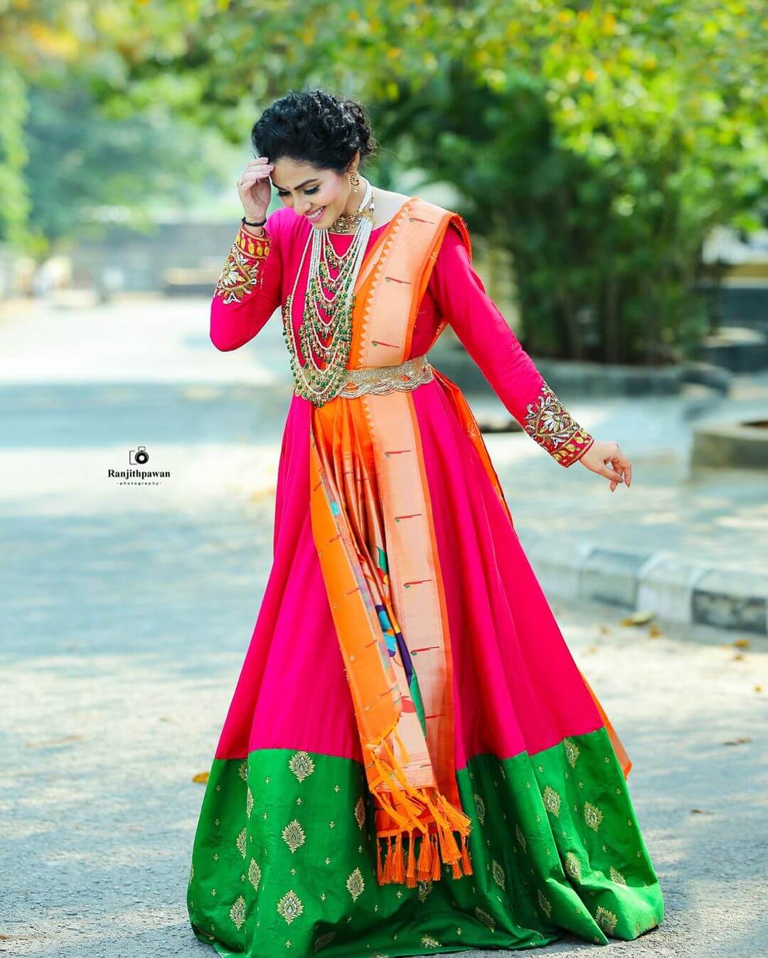 Sadha Ethnic Stylish Outfits With Elegant Looks - K4 Fashion