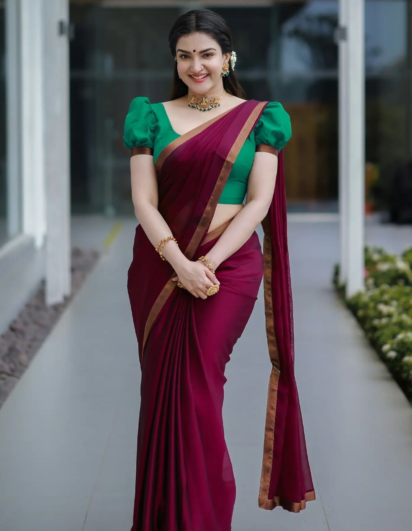 Honey Rose Xxx Videos - Honey Rose In Traditional Outfits And Looks - K4 Fashion