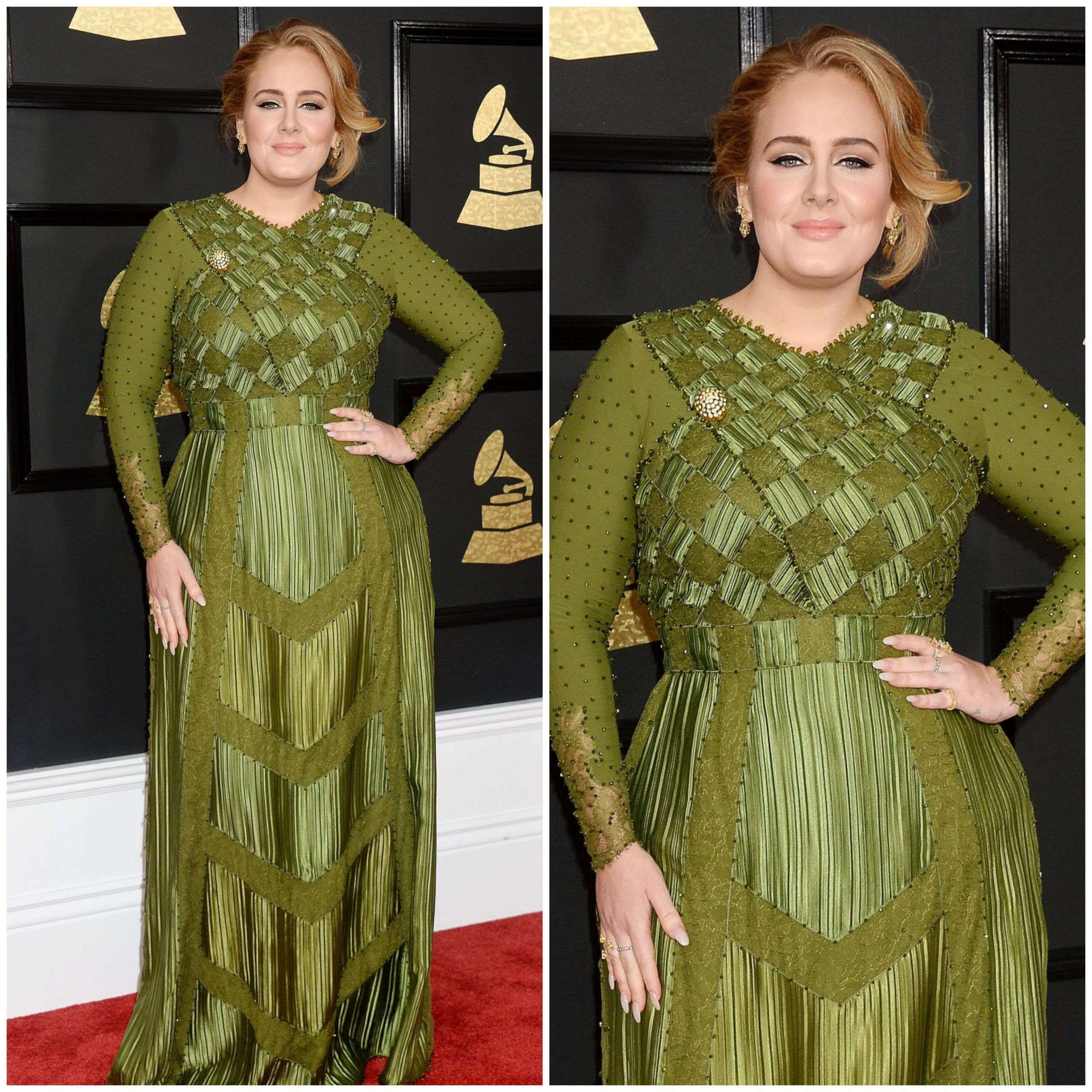 Total 82+ imagen adele grammy outfit - Abzlocal.mx