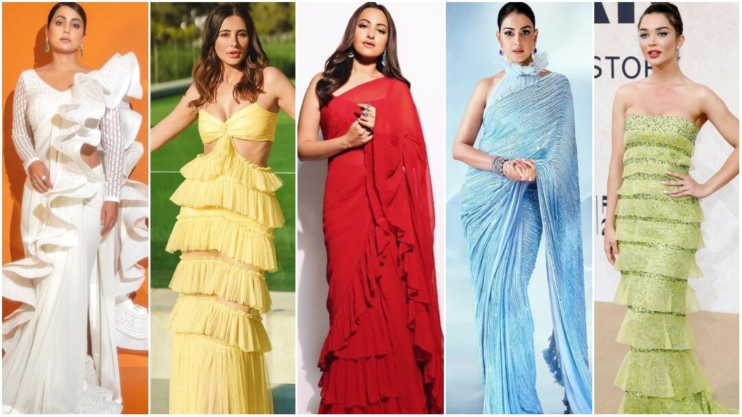 Bollywood Celebrities Approved Ruffle Outfit Trends - K4 Fashion
