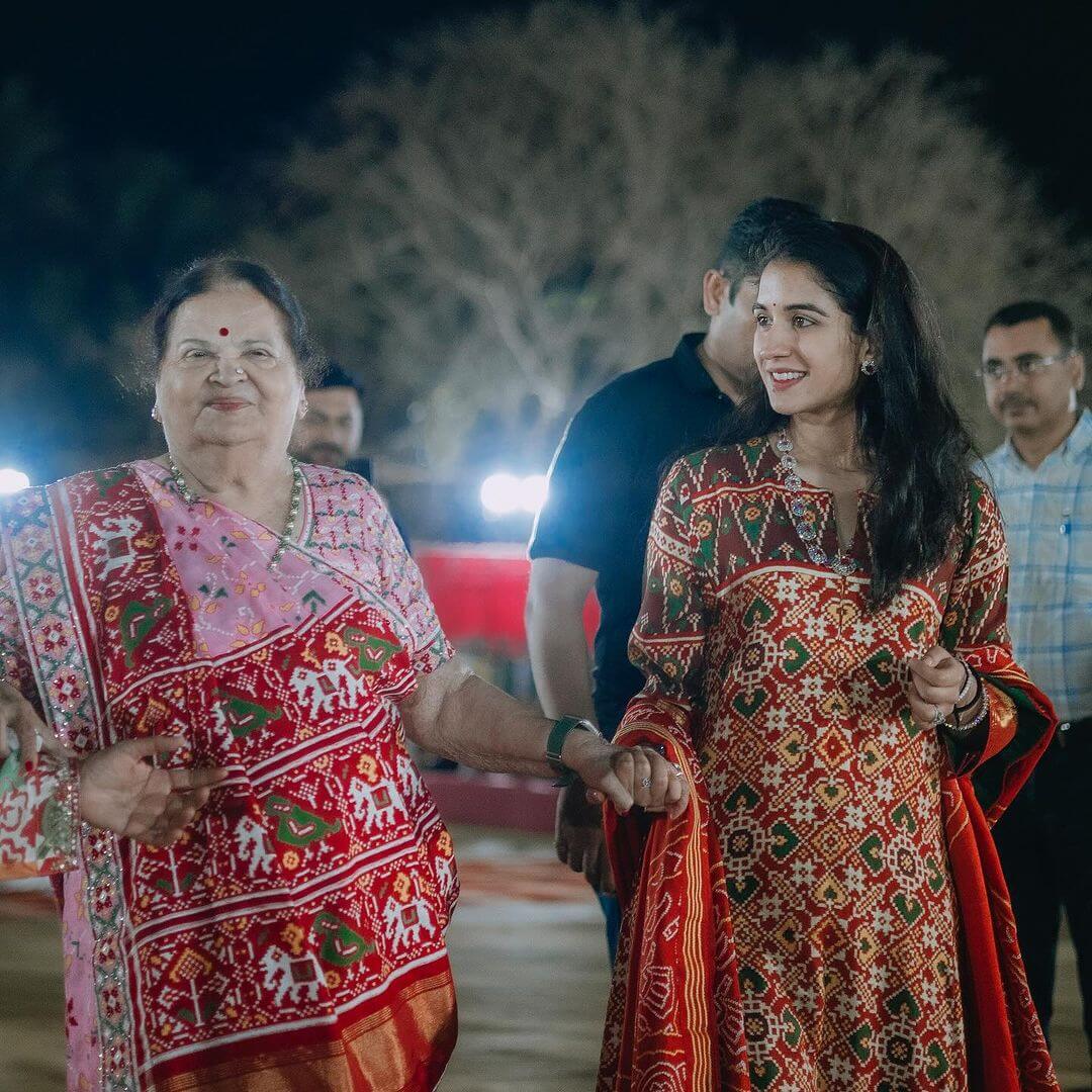 Beautiful Radhika Merchant and Kokilaben Ambani In Ethnical Fashion Outfits